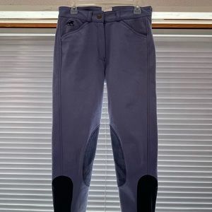 Smartpak Piper Blue Knee-Patch Breech